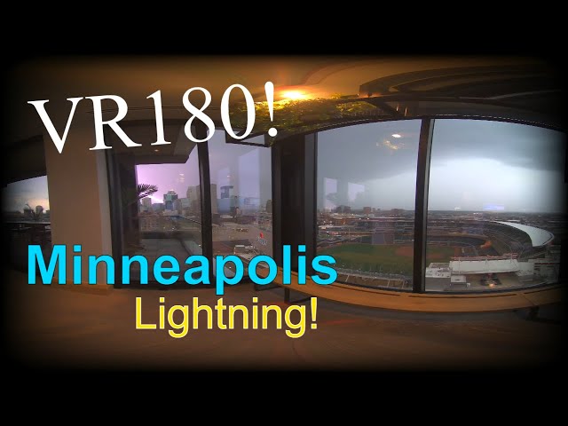 #VR180 #Minneapolis Feeling Minnesota lightning storm! @ Sonder North Green for #quest3