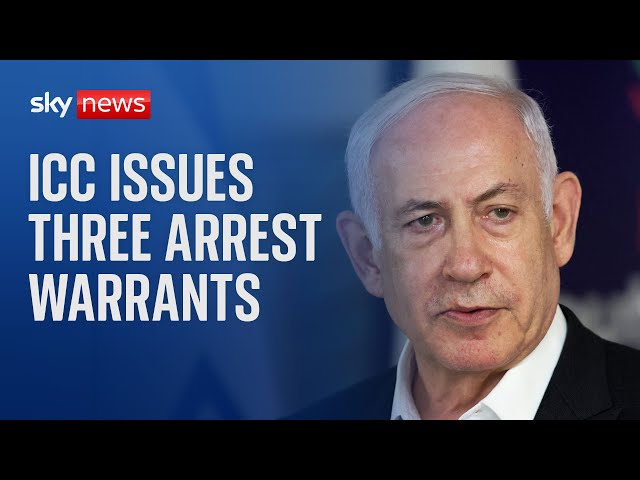 Arrest warrant issued for Israeli PM Benjamin Netanyahu over alleged war crimes