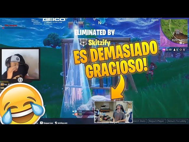 Ninja reacts to the most FUNNY MOMENTS of Daequan in FORTNITE * EPICOS FAILS * - Fortnite