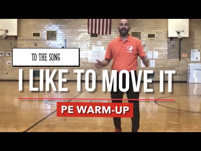 PhysEdZone: “I Like To Move It” PE Dance Fitness Warm-Up | Brain Break