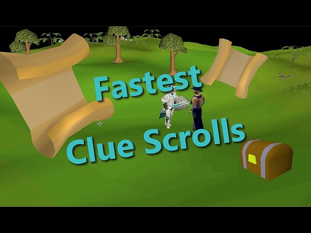 FASTEST/EFFICIENT ways to get CLUE SCROLLS OSRS