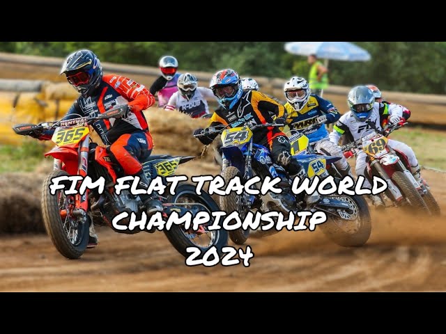 FIM Flat Track World Championship  2024 Boves Cuneo Italy | FULLGAME 4K