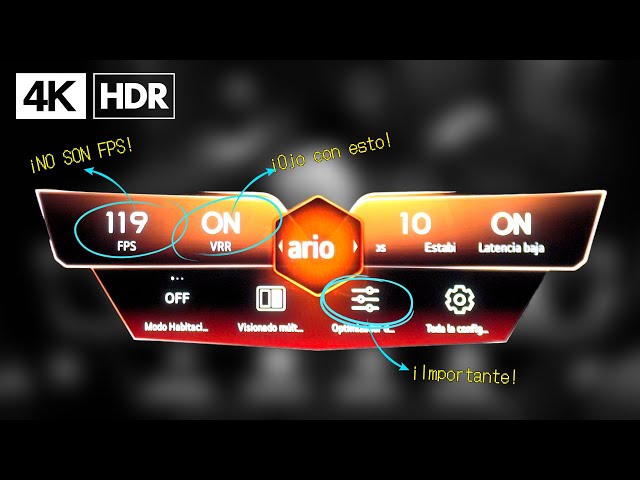 Descubre los SECRETOS de la GAME BAR de tu OLED LG 🤫