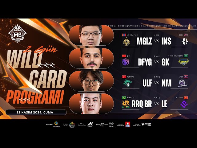 🔴 CANLI YAYIN | M6 Wild Card Grup Aşaması | 2. GÜN