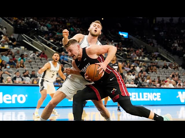 HEAT VS SPURS SECOND HALF HIGHLIGHTS | NBA PRESEASON 2021-22