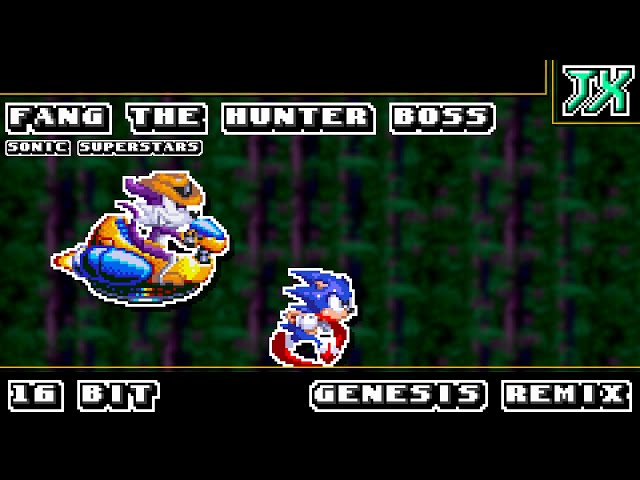 [16-Bit;Genesis]Fang the Hunter Boss - Sonic Superstars