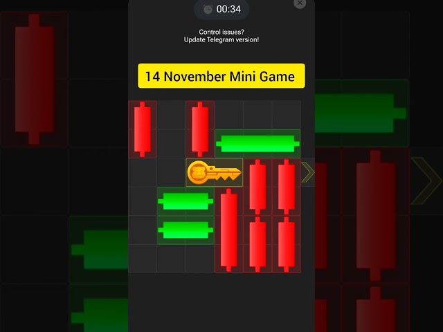 14 November Hamster Kombat Daily Mini Game Puzzle Solved #minigame #hamstercombat