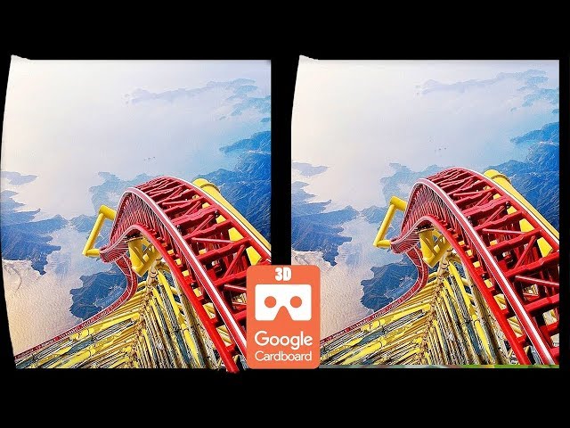 3D Roller Coasters S VR Videos 3D SBS [Google Cardboard VR Experience] VR Box Virtual Reality Video