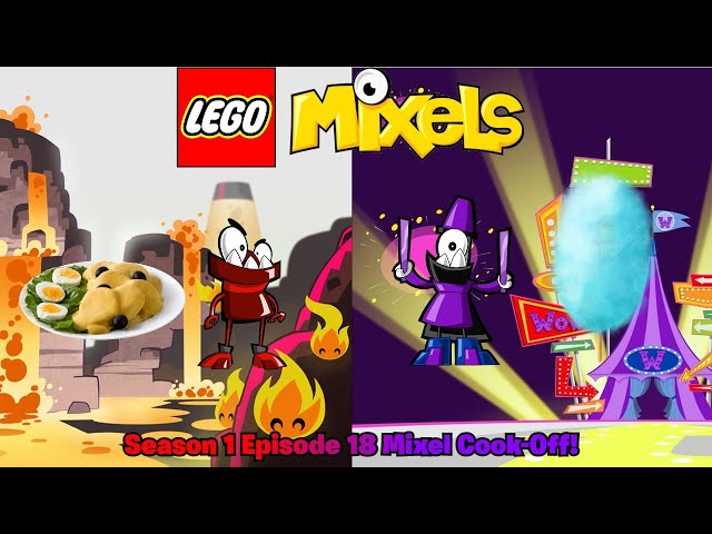 Lego Mixels Reboot S1 Ep18 Mixel Cook-Off! (Stop Motion)