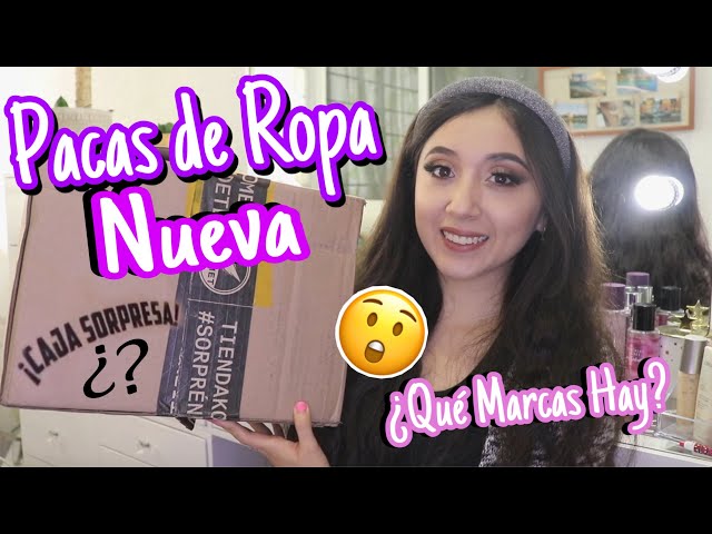 🎁📦 Cajas De Ropa de PACA NUEVA con Etiqueta/Envios a Toda la República