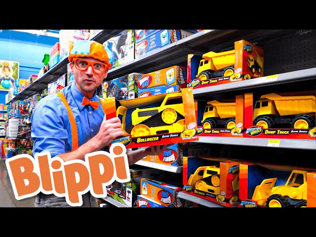 Learn Colors at a Toy Store | Sing With Blippi | Blippi | Kids Songs | Moonbug Kids