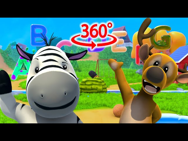 ABC song  | 360 video best Nursery Rhymes for Kids