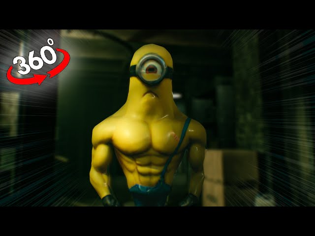 The Minion has become a jock, what is he doing in my basement?