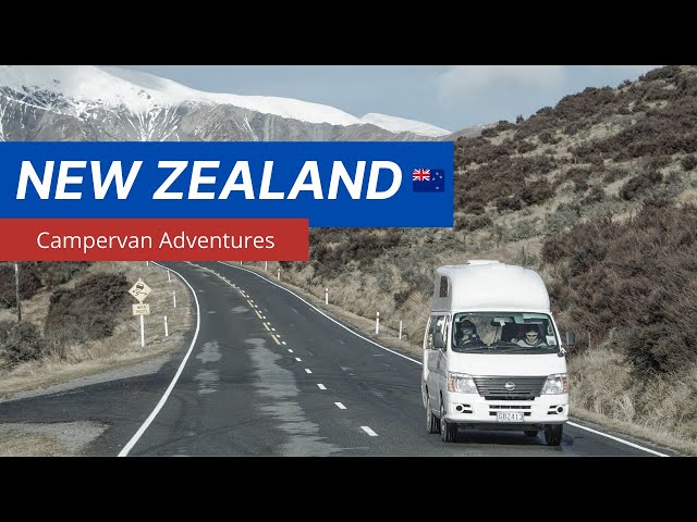 New Zealand Campervan Adventures | South Island | RV Roadtrip