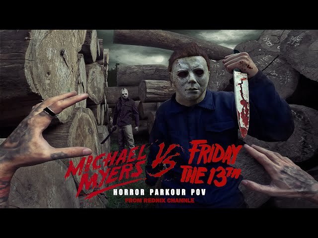 MICHAEL MYERS Takes on JASON VOORHEES in the ULTIMATE Horror Showdown! 3.0 ( horror parkour pov )