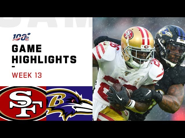 49ers vs. Ravens Week 13 Highlights | NFL 2019