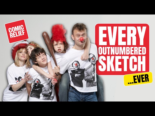 Every Outnumbered Sketch | Comic Relief Compilation