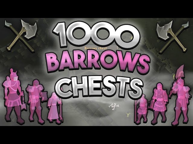 Loot From 1,000 Barrows Chests (2019)