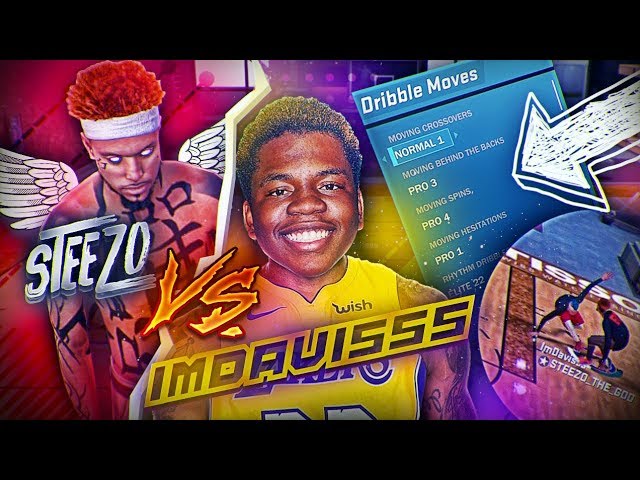 STEEZO PULLS UP ON IMDAVISSS'S 6'10 PLAYMAKER WITH NEW DRIBBLE MOVES! SOMEBODY GOT EXPOSED! NBA 2K18