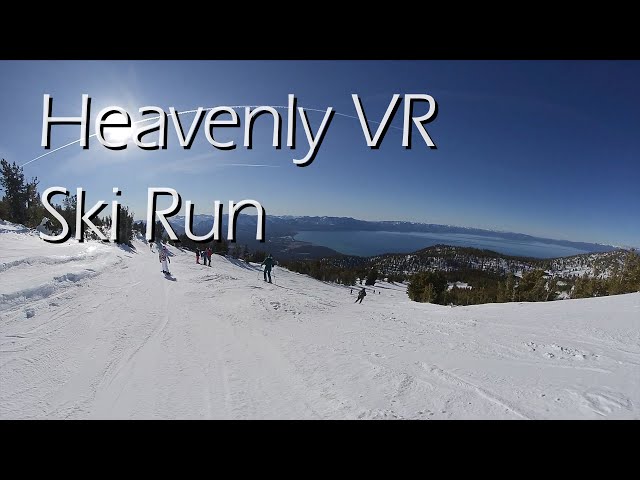 Heavenly VR Ski Run with Lake Tahoe