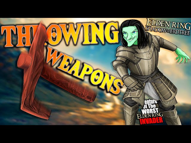 ELDEN RING DLC: THROWING WEAPONS Are So Much Fun! (PvP)