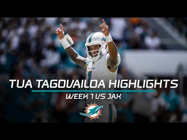 Tua Tagovailoa's best plays from 338-yard game vs. Jaguars | Week 1