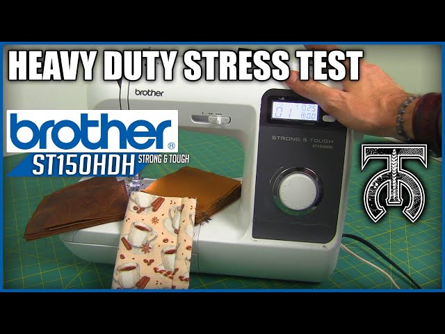 Stress Test on a Heavy Duty Brother ST150HDH Strong & Tough - Tock Custom