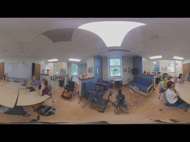 Division of Occupational Science and Occupational Therapy: 360-degree video