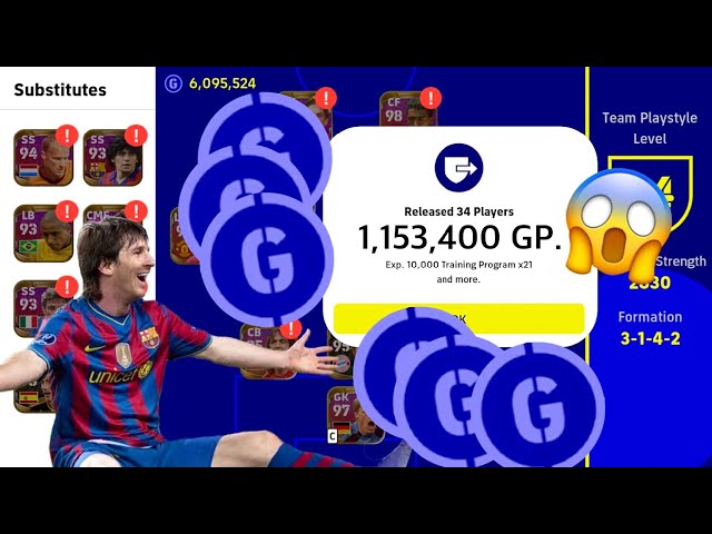 HOW TO GET FREE 1,+++,+++ GP. 🥹🥹 EFOOTBALL 2023 MOBILE