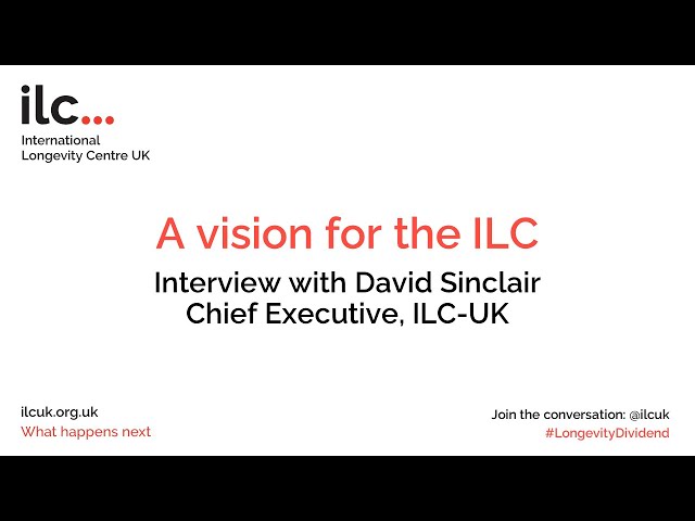 David Sinclair: A vision for the ILC