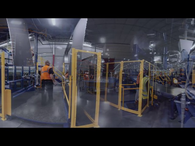 Virtual Tour of Shaw's Carpet Tile Manufacturing facility