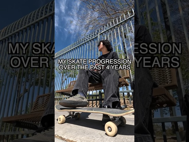 My Skate Progression Over 4 YEARS