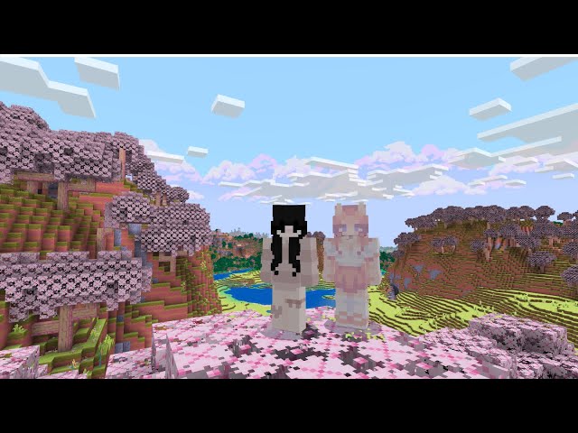 -`🌷´- ASMR Minecraft | Les enseño mi nuevo mundo + platica #dossier