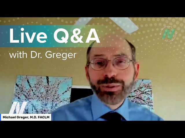 Live Q&A with Dr. Greger - March 2023