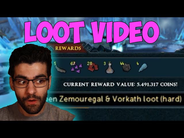 Loot From 50 Hardmode Vorkath Reward Chests!! RuneScape 3