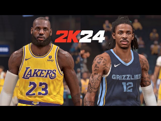 NBA 2K24 | LAKERS vs GRIZZLIES | ULTRA Realistic Graphics Concept Gameplay