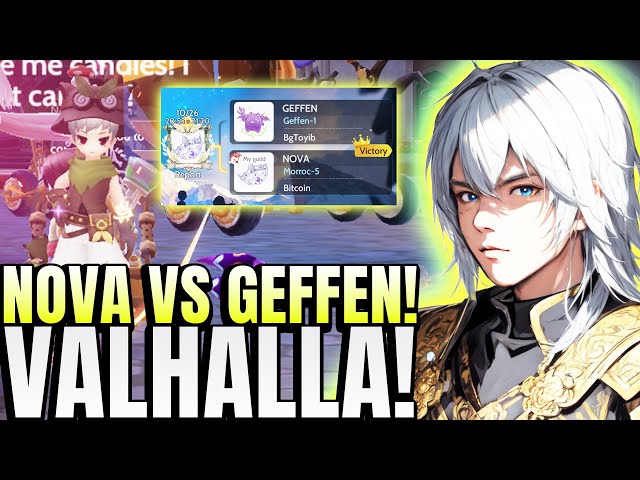 VALHALLA! Nova VS Geffen | POV Genetic Dyland PROS! - Ragnarok Origin Global