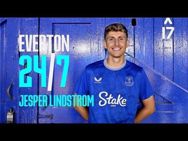 JESPER LINDSTRØM: EVERTON 24/7 | Life & Football With Denmark International