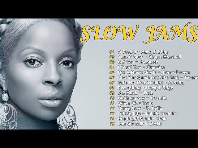 Best of Slow Jams Mix | Keith Sweat, Joe, Tank, Jacquees, Tyrese, Aaliyah, Shania Twain &More