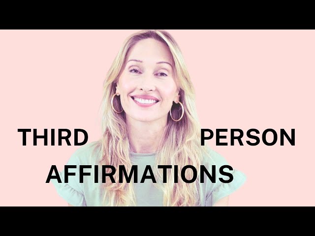 Third Person Affirmations #lawofassumptionsuccess #affirmationsforsuccess