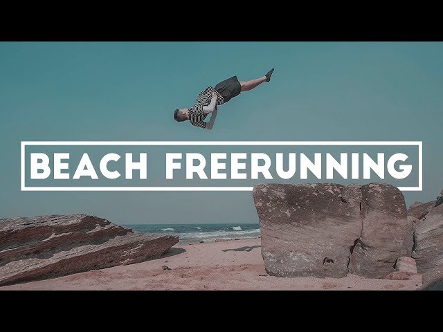 CRAZY BEACH FREERUNNING SESSION!