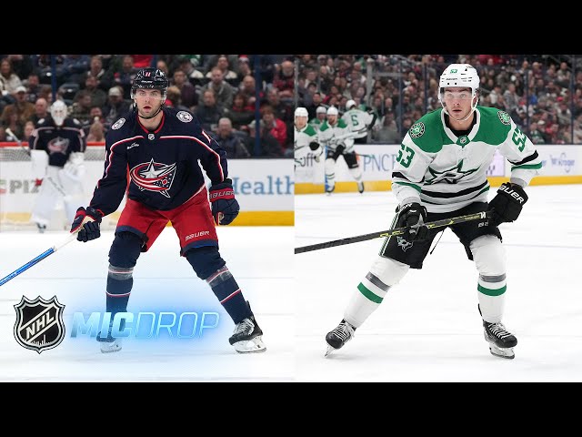 Young Stars Fantilli, Johnston Mic'd Up in Columbus | NHL Mic Drop