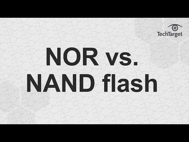 NOR vs. NAND Flash Memory