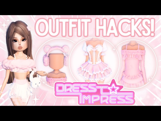 10+ DRESS TO IMPRESS OUTFIT HACKS ROBLOX NO VIP AND VIP