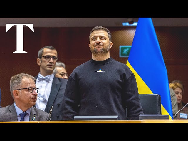 LIVE: President Zelensky addresses European parliament