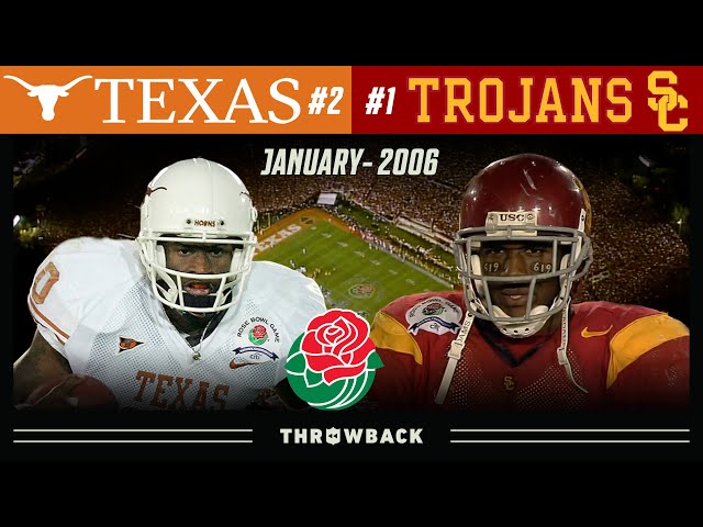 The Grand Daddy of All Title Games! (#2Texas vs. #1 USC 2006, Rose Bowl)