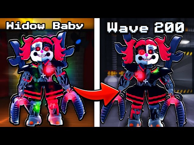 I Got The NEW NIGHTMARE WIDOW BABY In Five Nights TD..