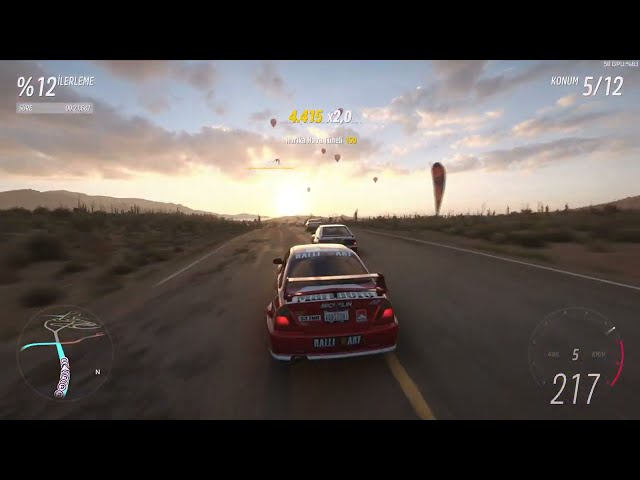 Mitsubishi Evo 6 - Rally Race Tournament - FH5 / Ray-Tracing HDR