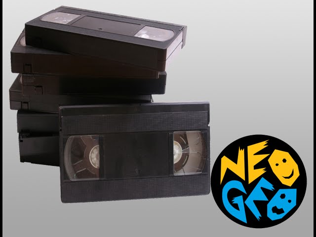 Gamemastermaarten interview of his Neo Geo collection VHS effect