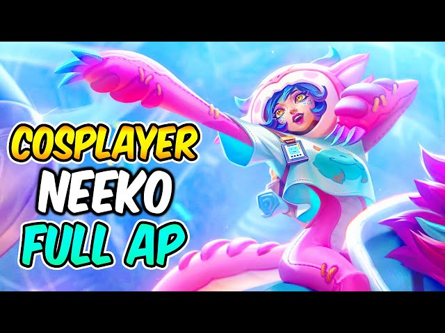 COSPLAYER NEEKO MID FULL AP GAMEPLAY | Best Build & Runes | League of Legends